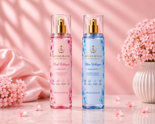 Whisper Harmony Body Mist Collection - Blue & Pink Whispers Body Mist